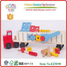 Jouets en bois en bois de haute qualité jouets en combinaison à chevilles en bois EZ5098